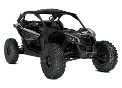 ORV-SSV-MY22-MaverickX3-XRS-TurboRR-Triple-Black-SKU0007TNE00-Studio-34FR-NA